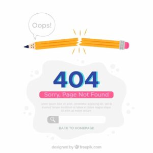 erreur 404