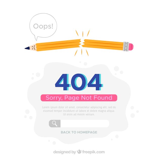 erreur 404