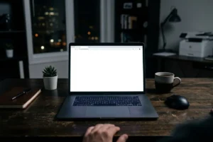 Écran blanc sur un site WordPress