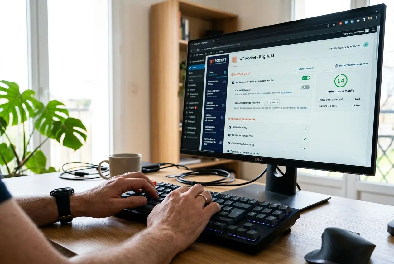 Configuration d'un plugin de cache WordPress pour WooCommerce