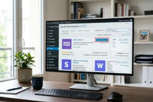 Installation de WooCommerce depuis le tableau de bord WordPress