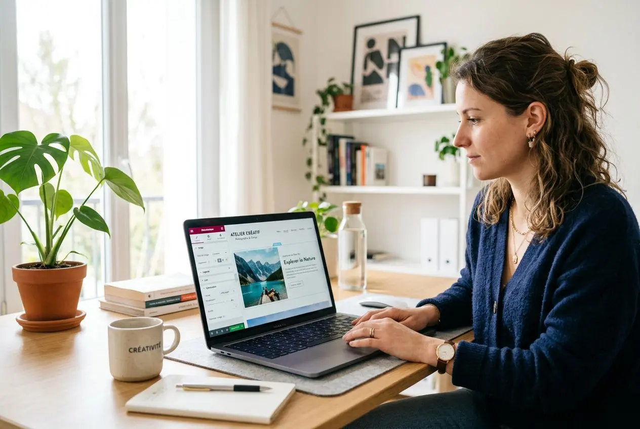 Utilisation d'Elementor avec optimisation des images dans WordPress